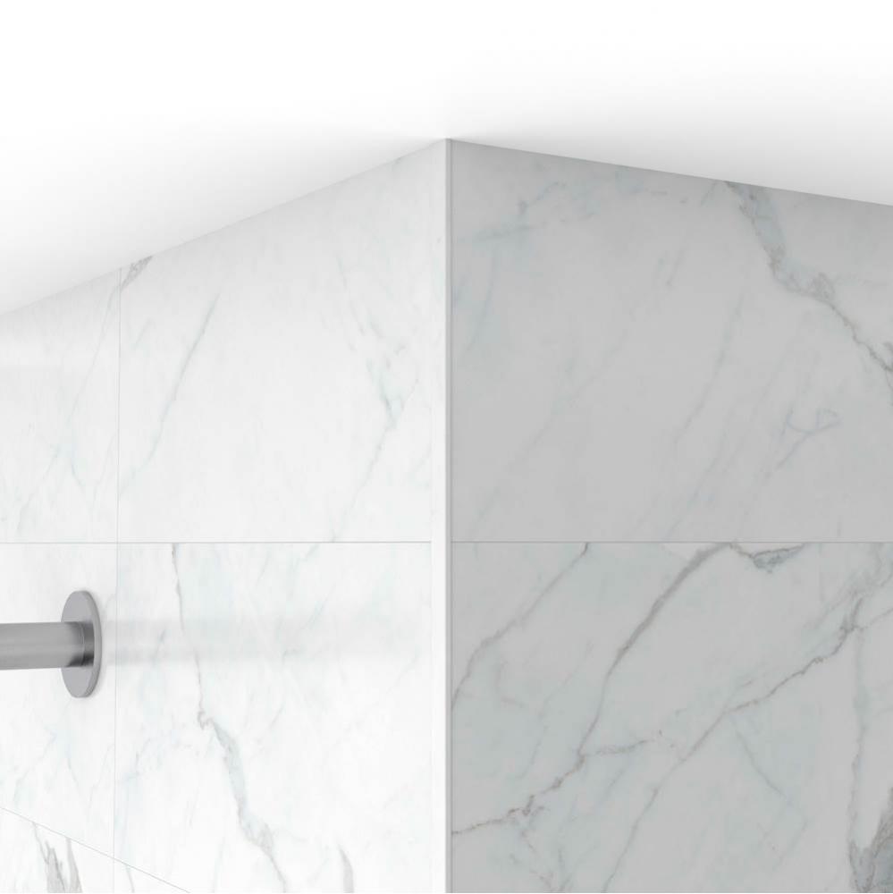 Viva Edge Trim 94 in. Marble Glacier