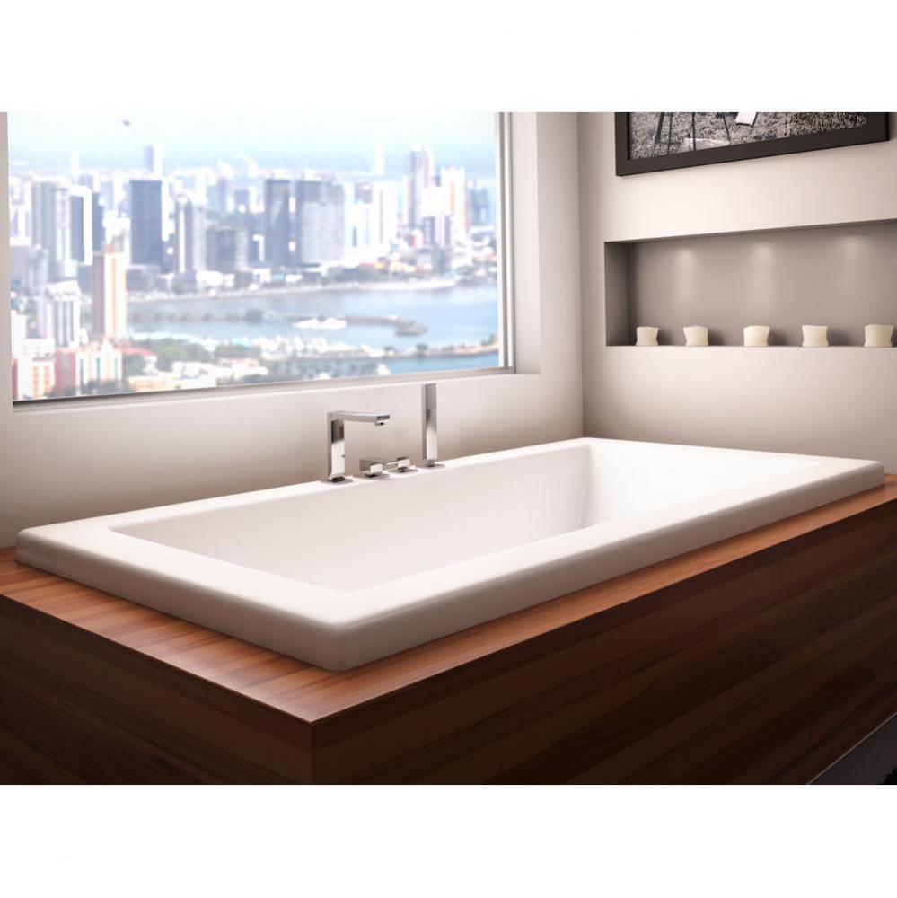 ZEN bathtub 30x60 with armrests and 4'' top lip, Whirlpool/Activ-Air, White