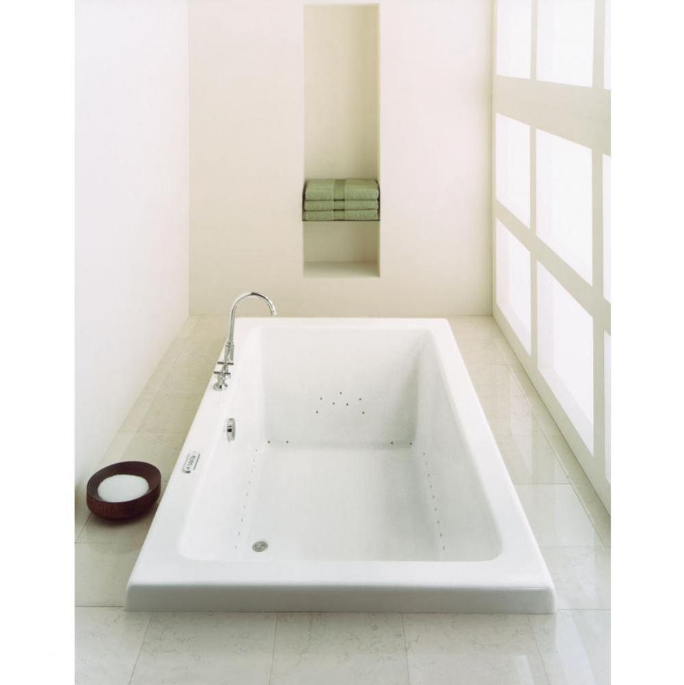 ZEN bathtub 42x72 with 2'' lip, Whirlpool, White