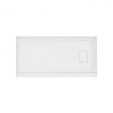 Neptune 220002-501-001-002 - Rouge 6030 Acrylic Alcove Shower Base in White with Right Drain