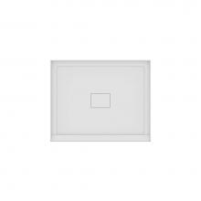 Neptune 220008-501-001-000 - Rouge 4234 Acrylic Alcove Shower Base in White with Center Drain