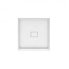 Neptune 220091-501-001-000 - Cache 3636 Acrylic Alcove Shower Base in White with Center Drain