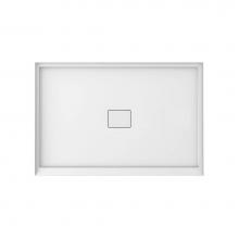 Neptune 220095-501-001-000 - Cache 3248 Acrylic Alcove Shower Base in White with Center Drain