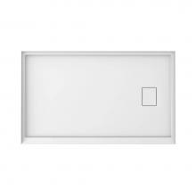 Neptune 220090-501-001-002 - Cache 3260 Acrylic Alcove Shower Base in White with Right Drain