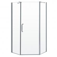 Neptune 30.1047.337.30 - LAUZANNE shower door lateral pivot opening chr/cl