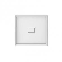 Neptune A21.16236.0073.10 - CACHE Leak-barrier shower base 36x36, with Tiling Flange on 3 sides, White