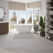 Neptune 220418-000-001-000 - Arta 5931 Acrylic Freestanding Center Drain Bathtub in White