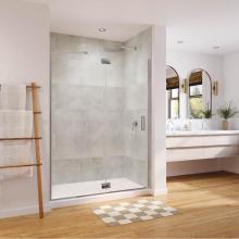 Neptune 220058-900-084-000 - Azelia 60 x 74 in. 6mm Pivot Shower Door for Alcove Installation with Clear glass in Chrome