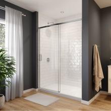 Neptune 220079-900-084-000 - Sella 60 x 74 in. 6 mm Sliding Shower Door for Alcove Installation with Clear glass in Chrome