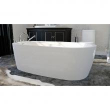 Neptune 15.19428.020020.10 - Freestanding One Piece Vapora 36X72, Mass-Air, White With Color Skirt