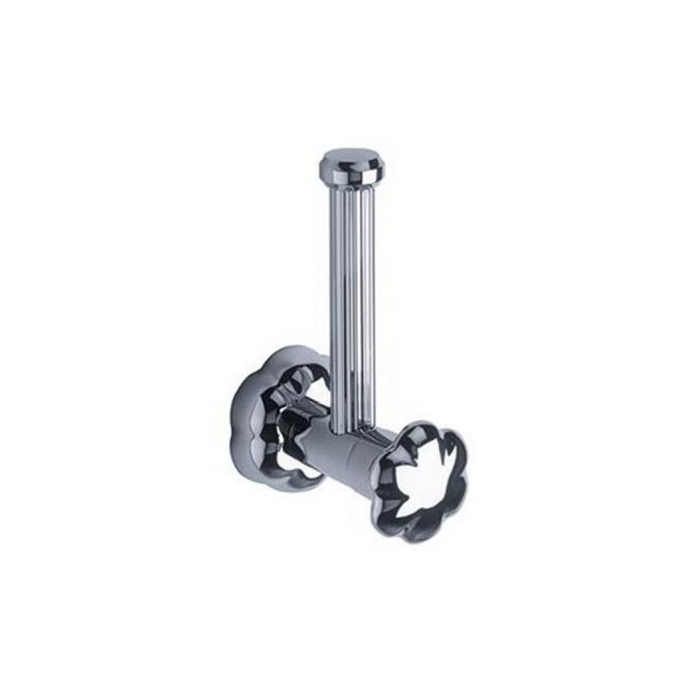 Florale Spare Toilet Paper Holder In Polished Chrome