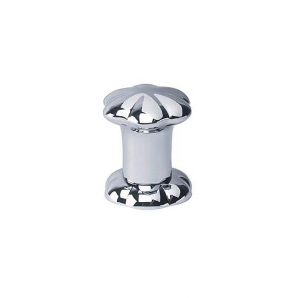 Florale Cold Sidevalve Only For Five Hole Bidet Faucet With Metal Handle In Polished Nickel