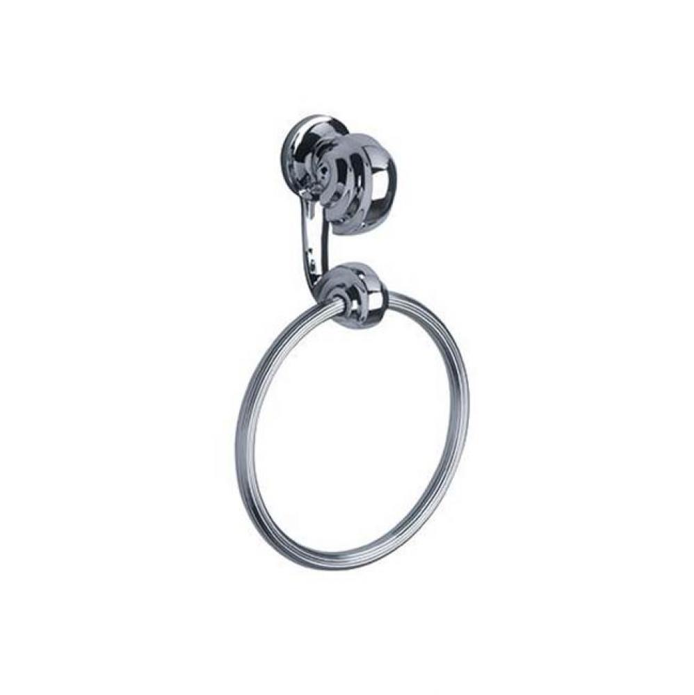 Muschel Towel Ring In Polished Chrome