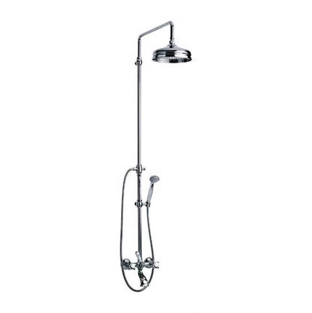 Aphrodite Exposed Tub And Shower Mixer In Polished Chrome