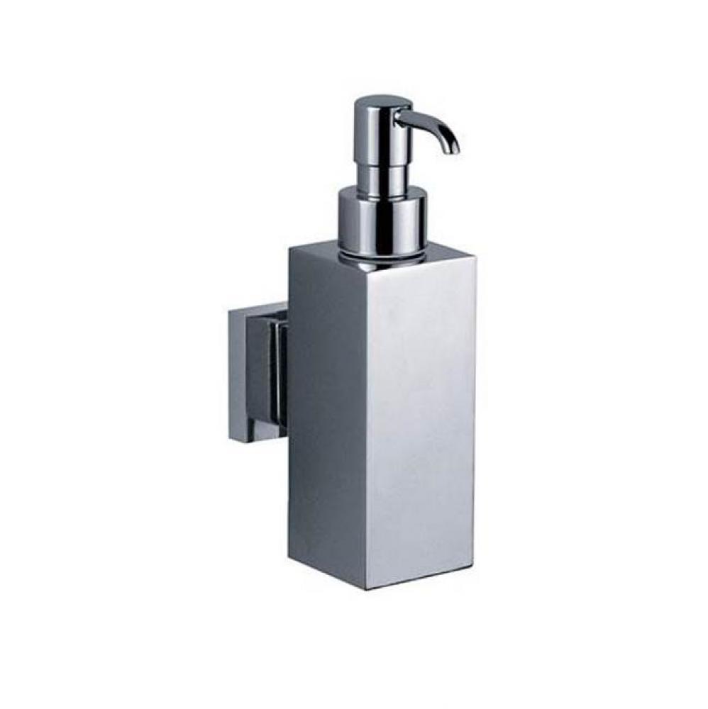 Empire Wall Mounted Soap Dispenser Holder In Polished Nickel