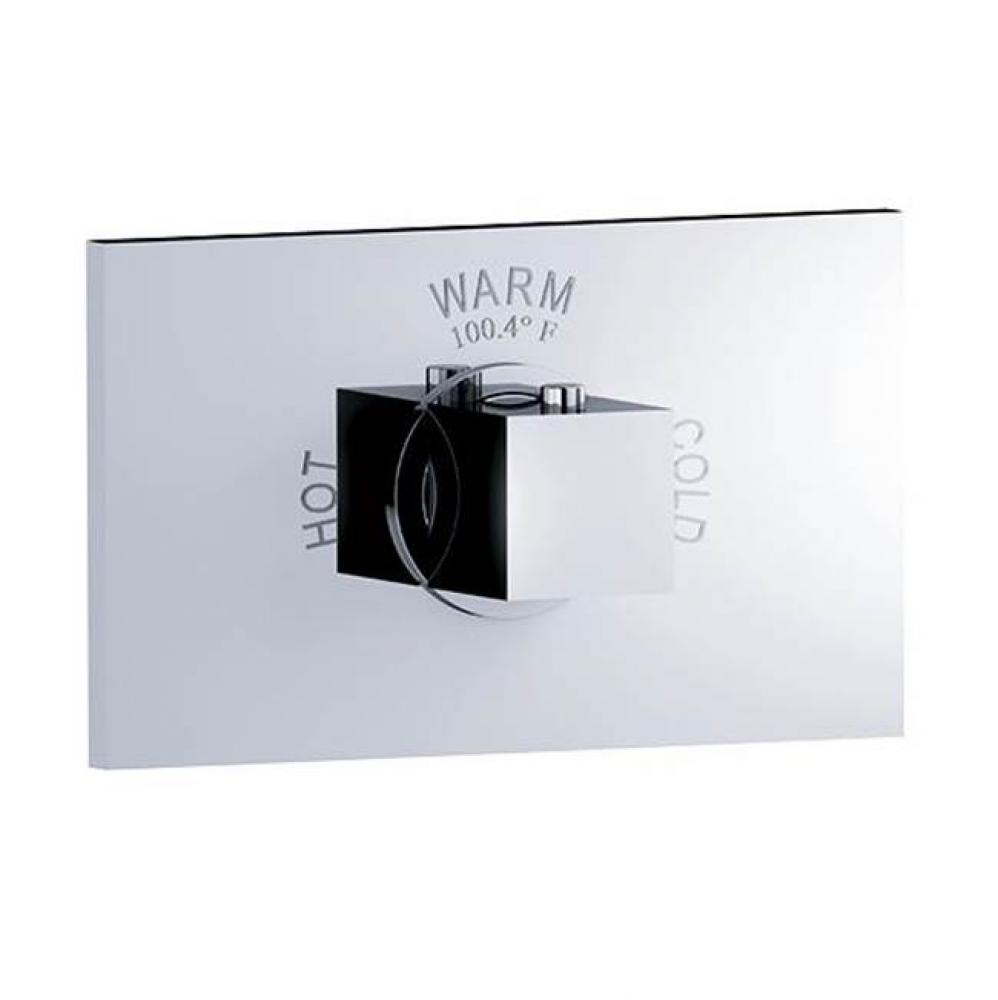 Empire Royal Crystal Trim Set Only For 3/4'' Concealed Wall Mounted Thermostatic Shower