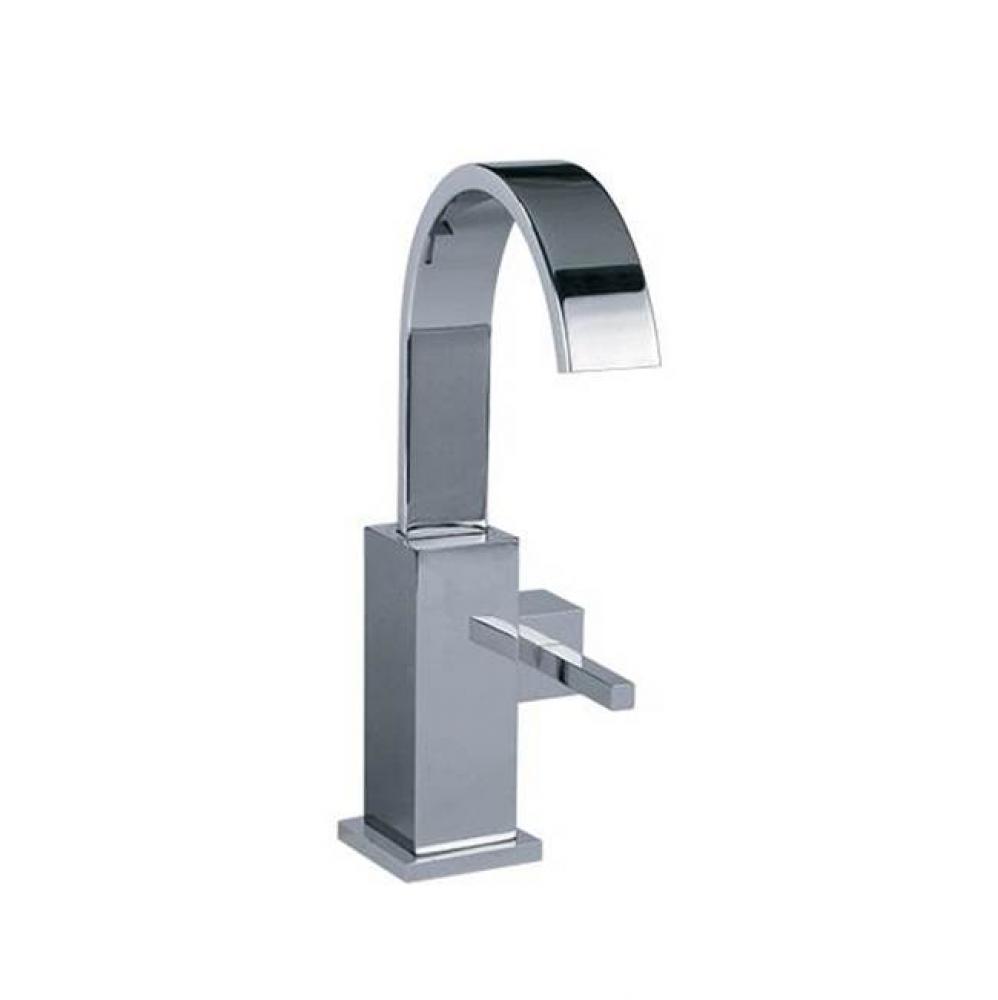Empire Single Hole Lavatory Faucet With Round Pop-Up In Polished Chrome