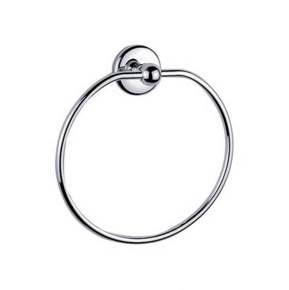 1909 Series Wall Mounted Towel Ring In Polished Chrome