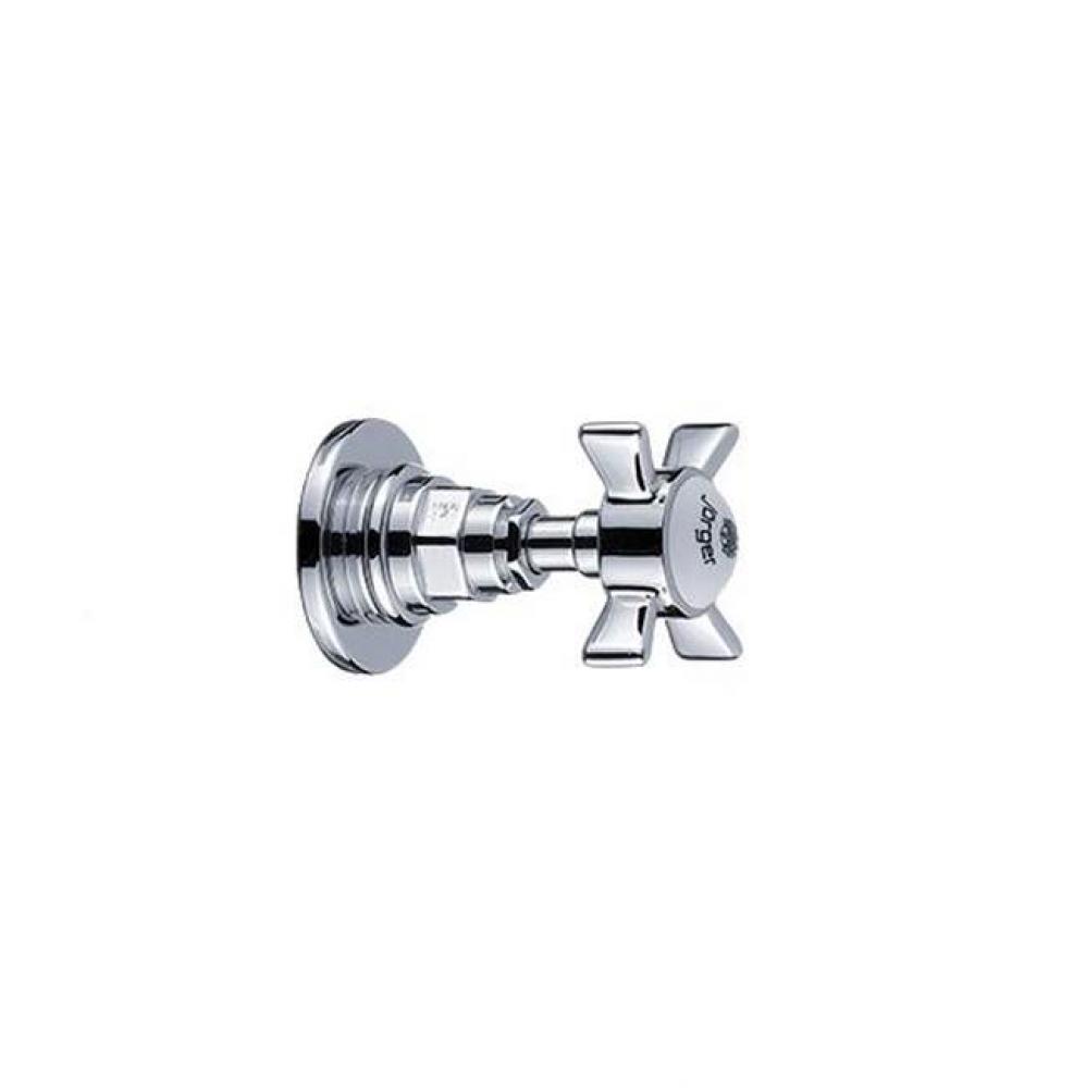 1909 Series Trim Only For 3/4'' Wall Mounted Volume Control Valve In Polished Chrome