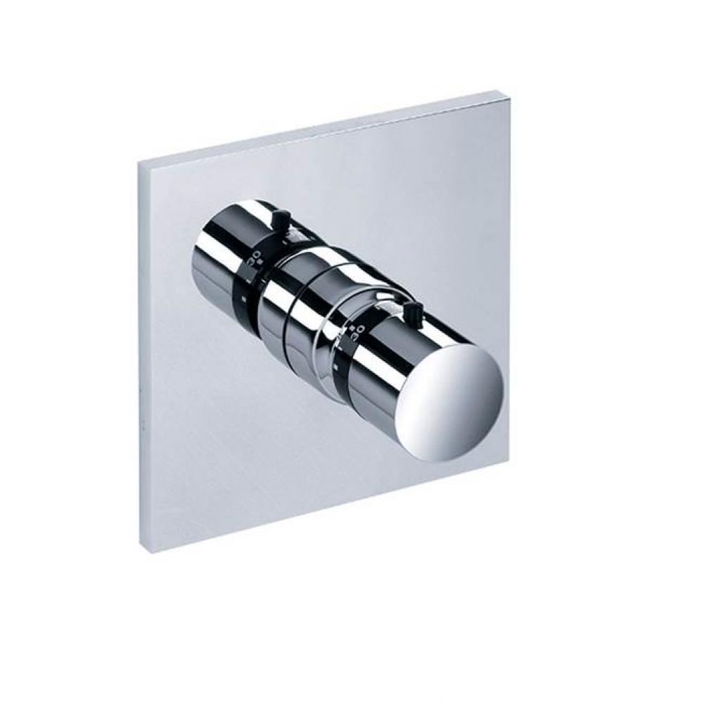 Jorger Charlestone Sqare 3/4 Inch Thermostatic Trim without Volume Control