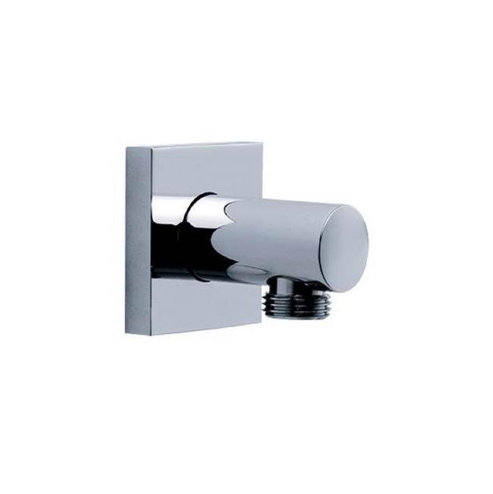 Charleston Square Wall Outlet For Handshower In Polished Chrome