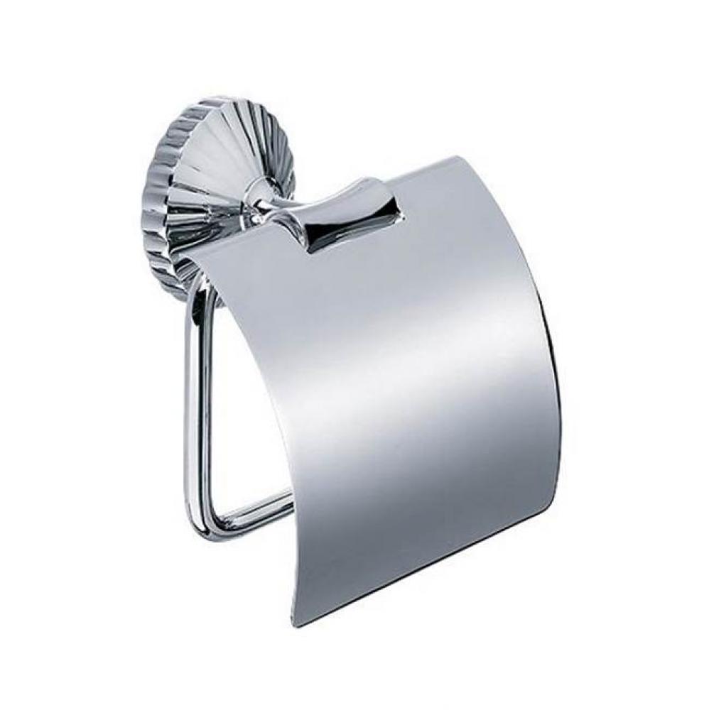 Cronos Toilet Paper Roll Holder In Polished Chrome
