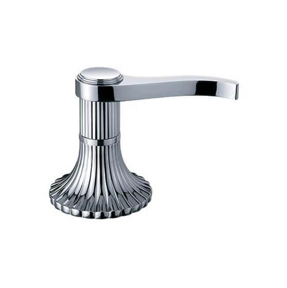 Cronos Cold Sidevalve Only For Five Hole Bidet Faucet With Lever Handle In Polished Chrome