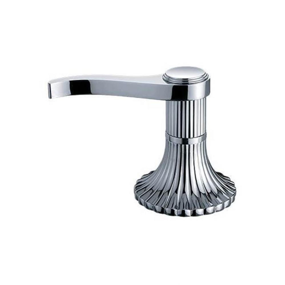 Cronos Hot Sidevalve Only For Five Hole Bidet Faucet With Lever Handle In Polished Chrome
