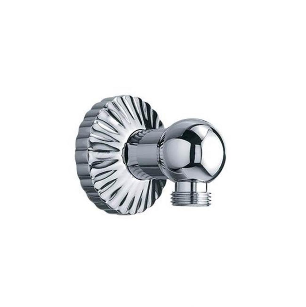Cronos Wall Outlet For Handshower In Polished Chrome