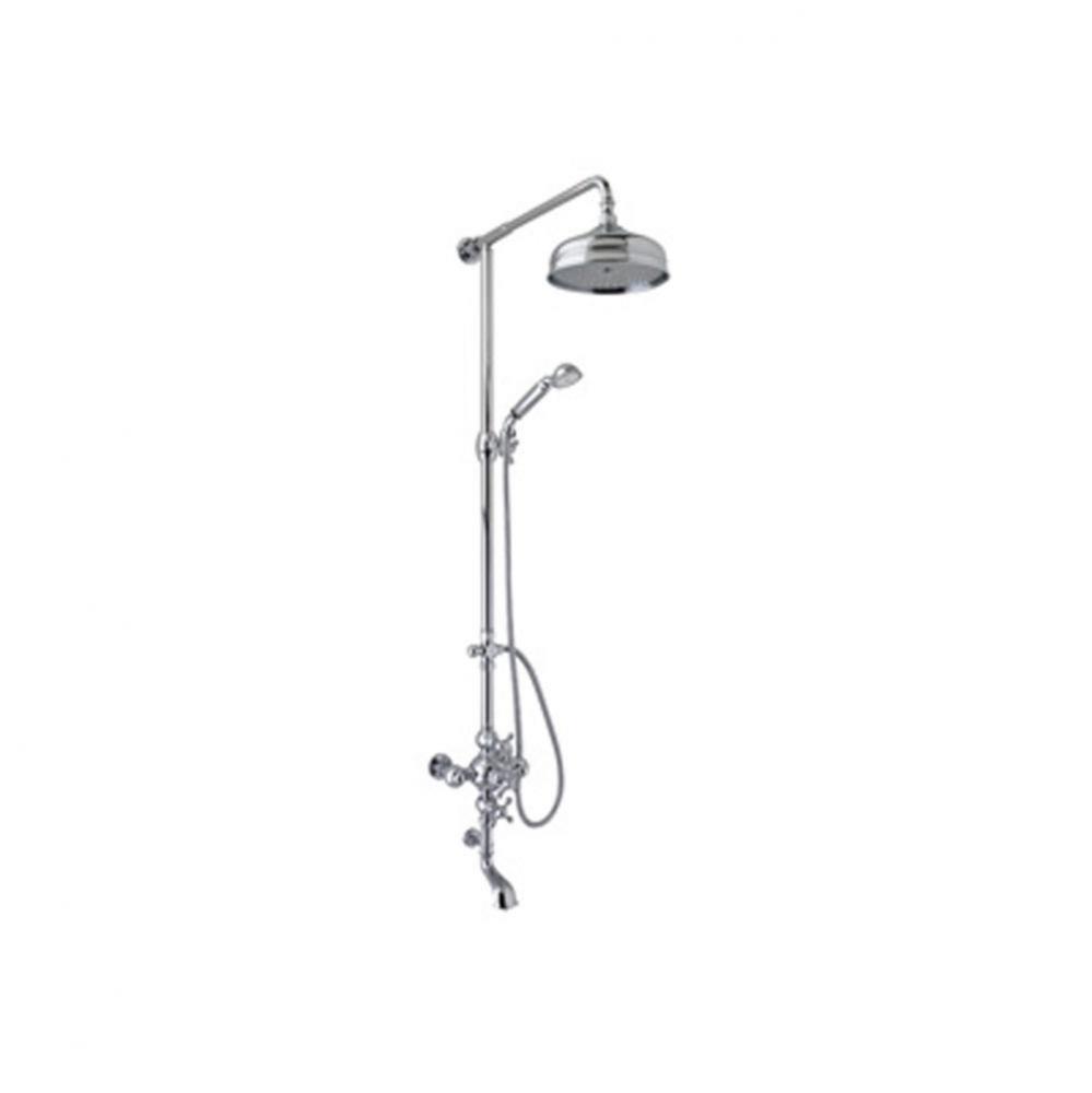 Rohl Cisal Exposed Thermostatic Shower And Bath Tub System Complete