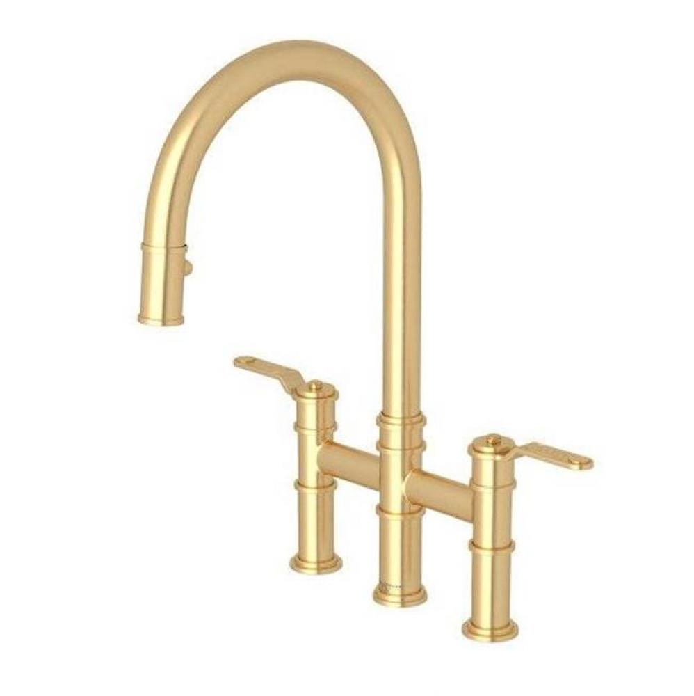 Armstrong™ Pull-Down Bridge Kitchen Faucet With C-Spout