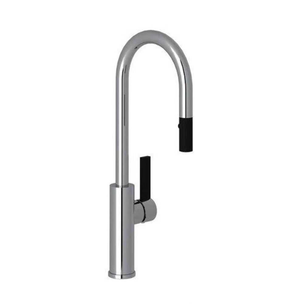 Tuario™ Pull-Down Bar/Food Prep Kitchen Faucet With C-Spout