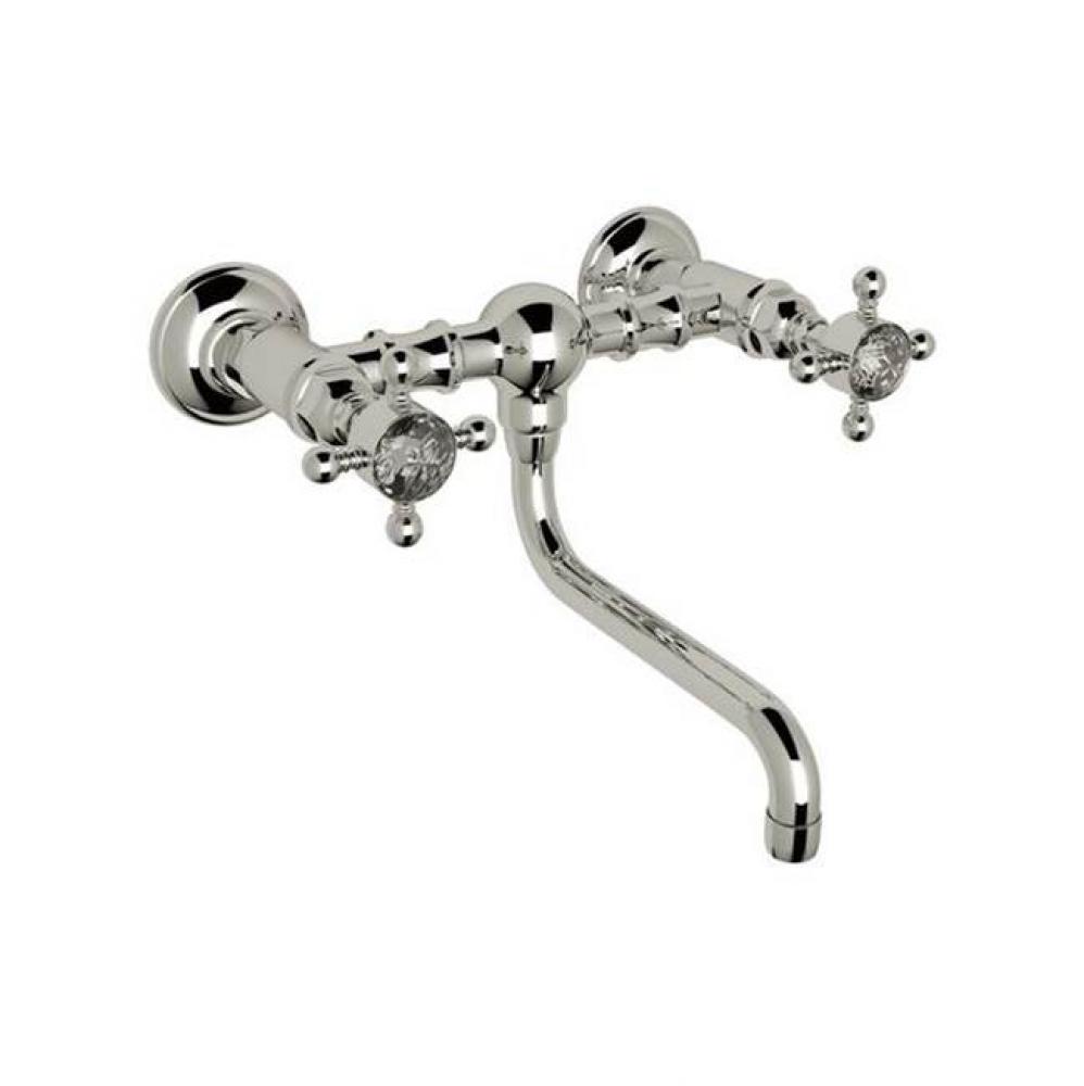 Rohl Country Bath Vocca Wall Mounted Bridge Lavatory Faucet