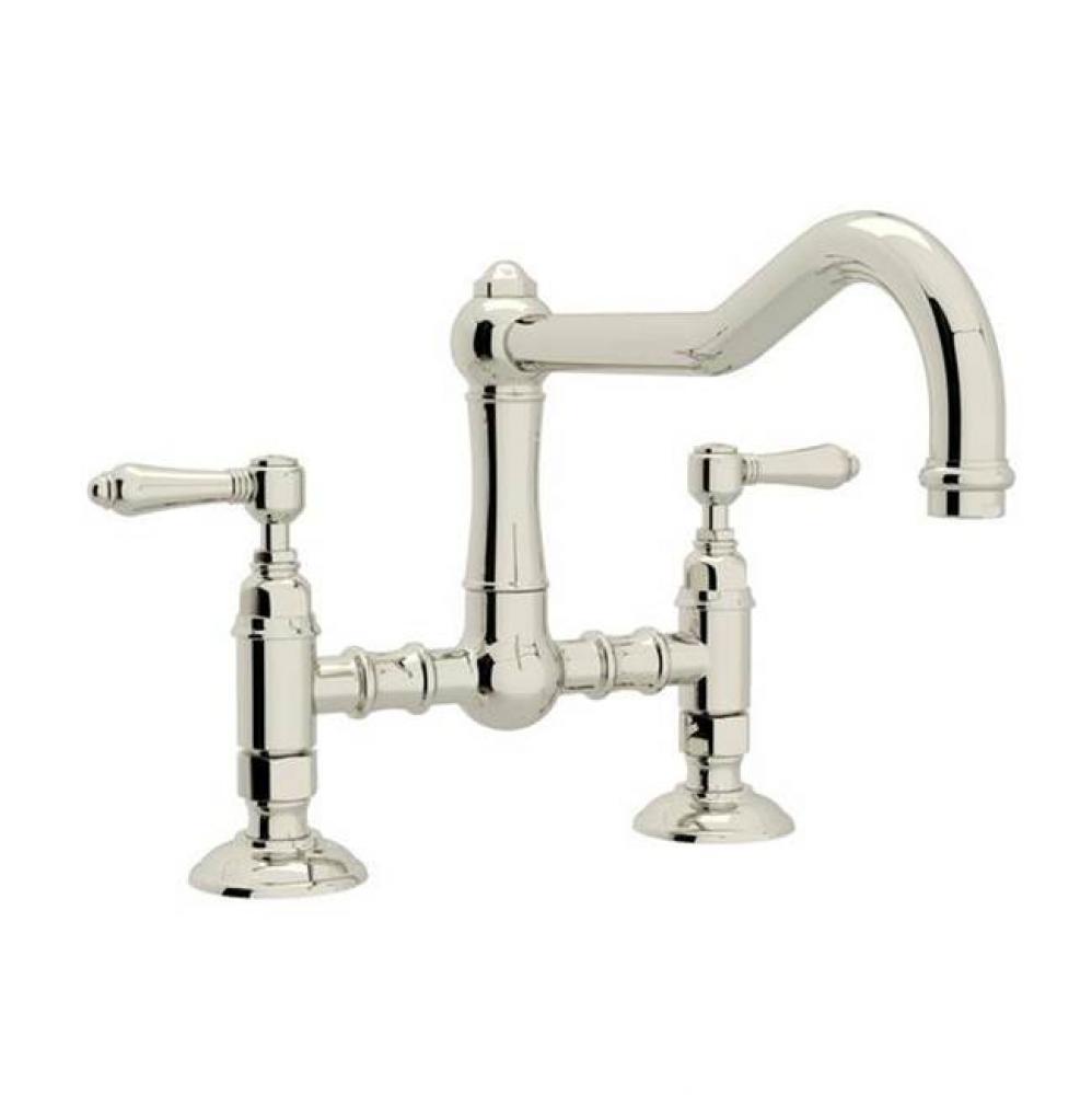 Rohl Country Kitchen Deck Mounted Bridge Faucet