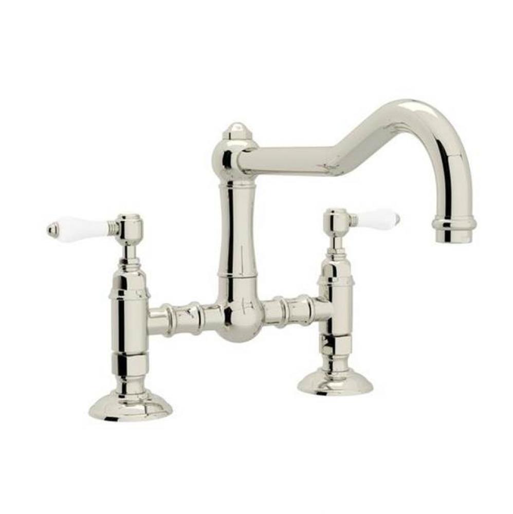 Rohl Country Kitchen Deck Mounted Bridge Faucet