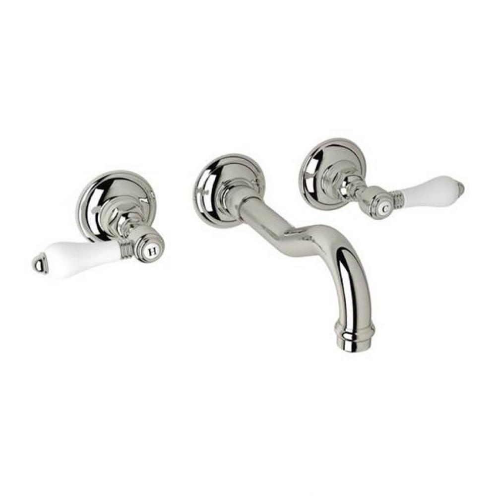 Rohl Italian Bath Acqui Trim Set Only With No Rough Valve Body To Wall Mounted Three Hole Widespre