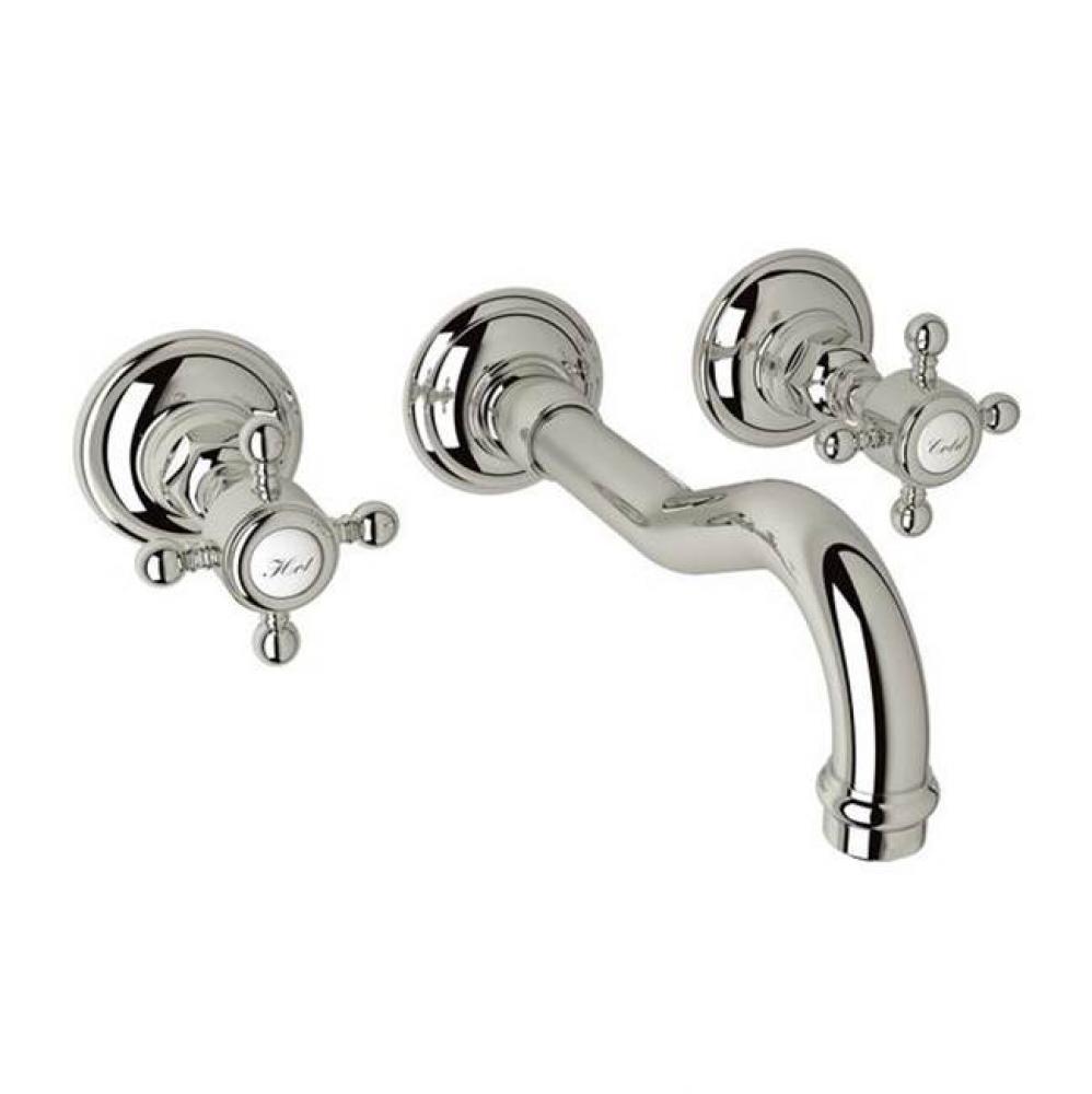 Rohl Italian Bath Acqui Trim Set Only With No Rough Valve Body To Wall Mounted Three Hole Widespre