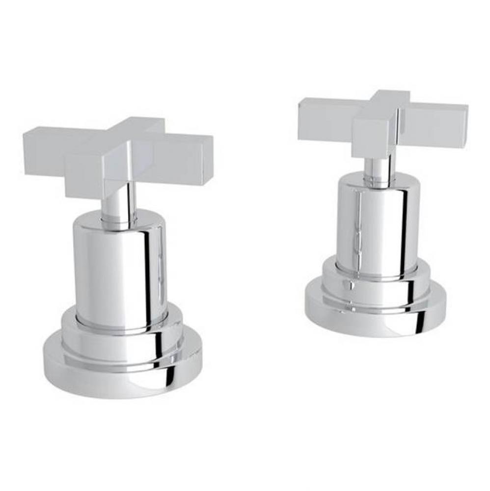 Rohl Lombardia Bath Pair Of 1/2'' Hot And Cold Sidevalves Only