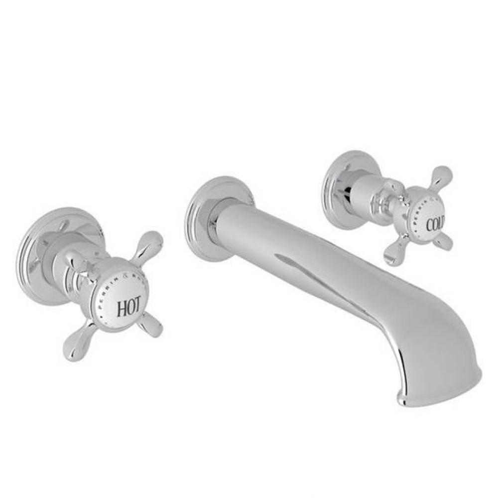 Edwardian™ Wall Mount Lavatory Faucet Trim With U-Spout