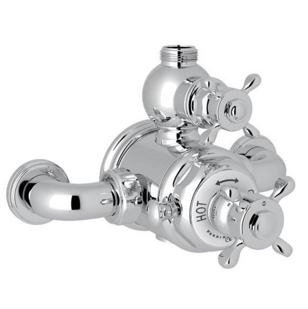 Edwardian™ 3/4'' Exposed Therm Valve With Volume And Temperature Control