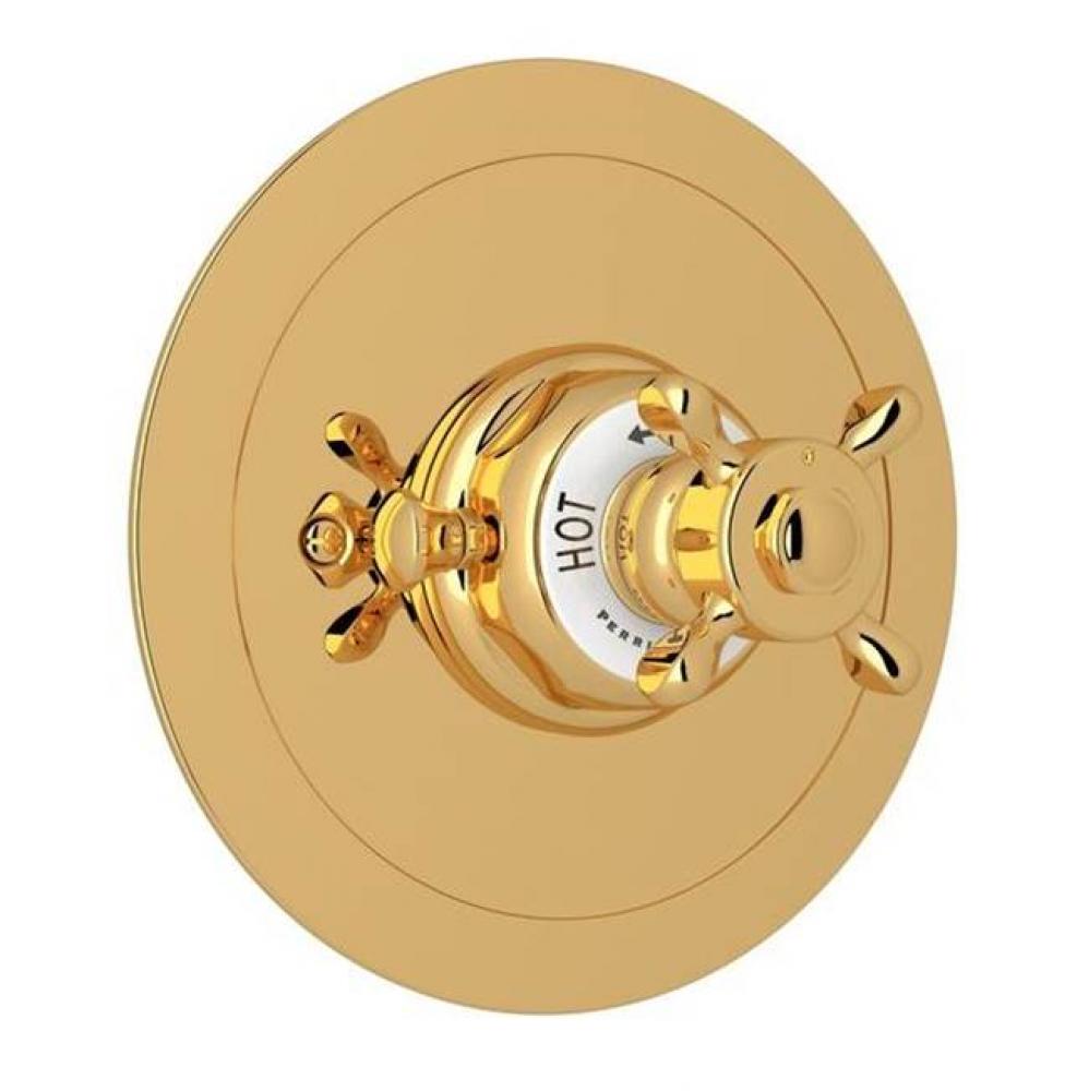 Edwardian™ 3/4'' Round Thermostatic Trim Without Volume Control