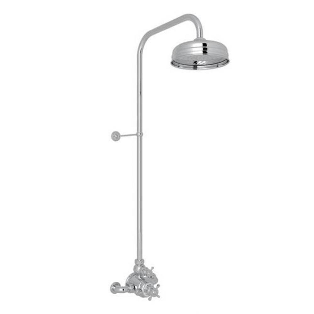 Edwardian™ 3/4'' Exposed Wall Mount Thermostatic Shower System