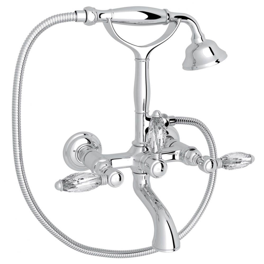 Exposed Wall Mount Tub Filler