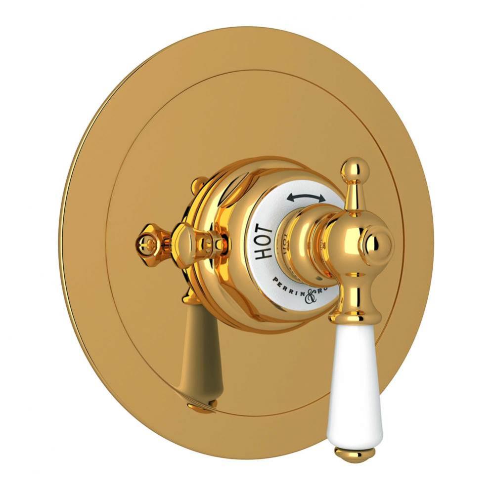 Edwardian™ 3/4'' Round Thermostatic Trim Without Volume Control