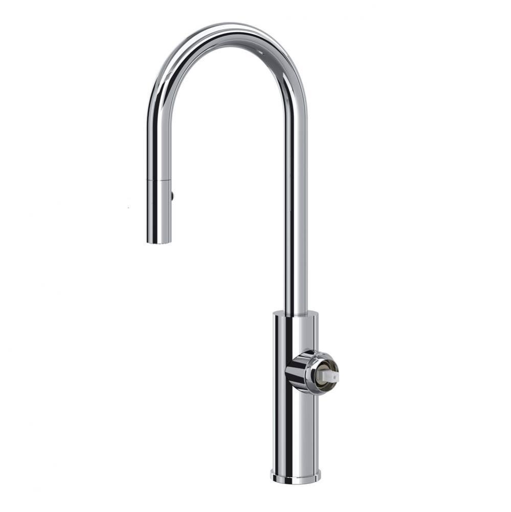 Eclissi™ Pull-Down Bar/Food Prep Kitchen Faucet With C-Spout - Less Handle