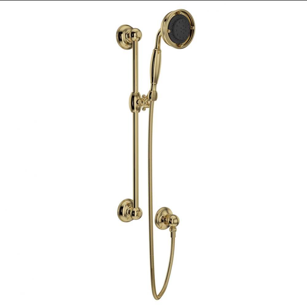 Handshower Set With 22'' Slide Bar and 3-Function Handshower