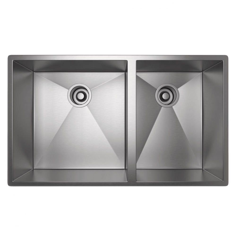 Forze™ 31'' Double Bowl Stainless Steel Kitchen Sink
