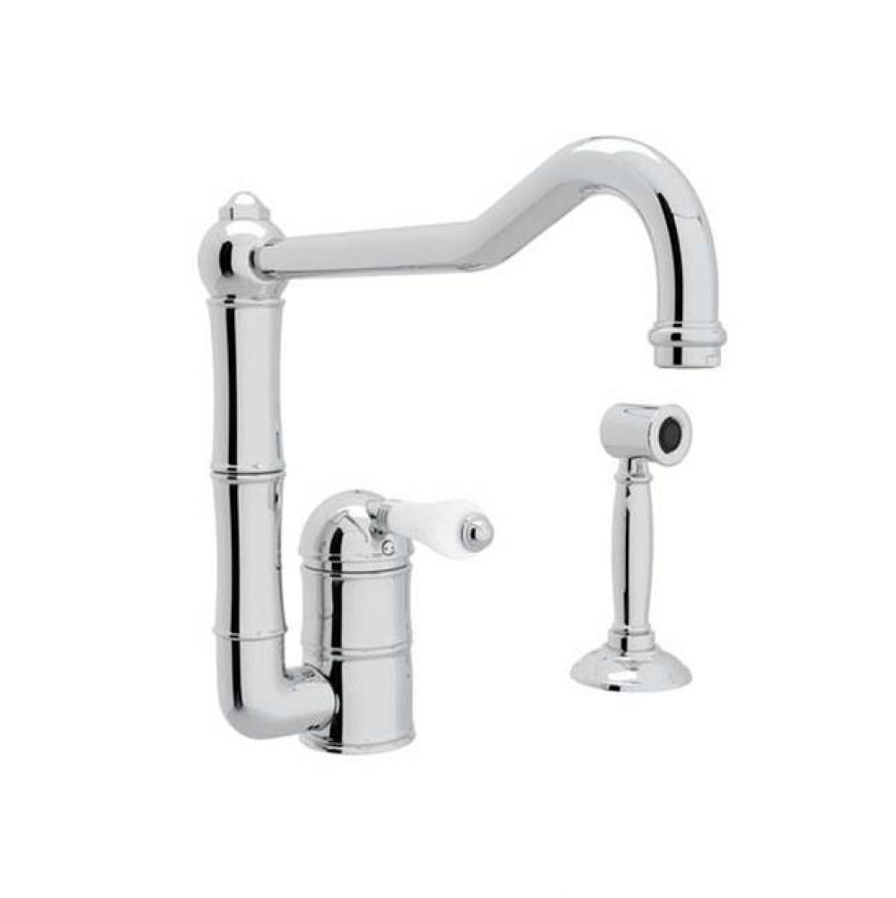 Acqui® Extended Spout Kitchen Faucet With Side Spray