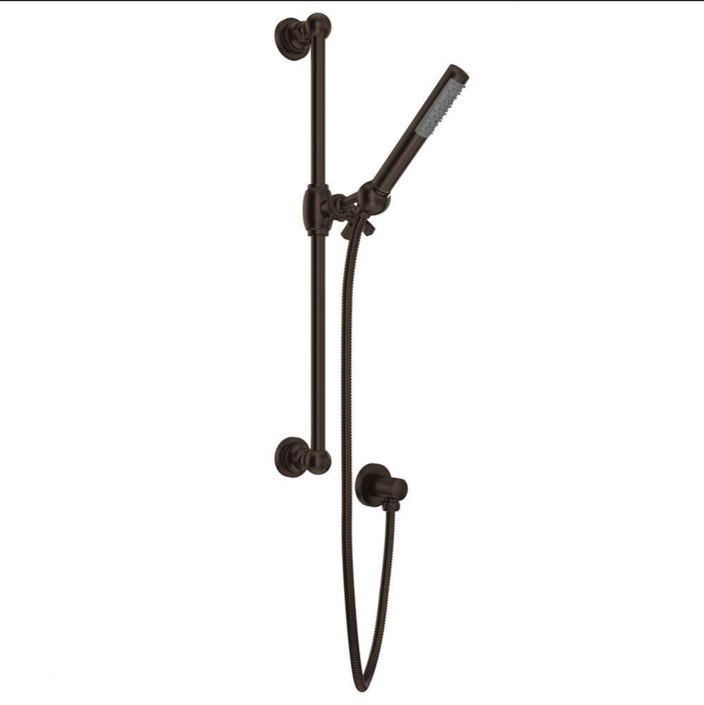 Handshower Set With 21'' Slide Bar and Single Function Handshower