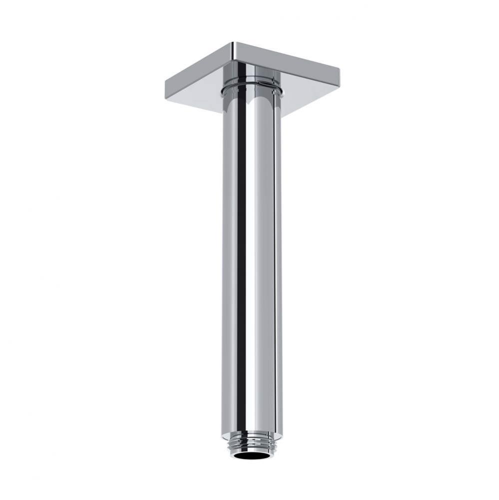 7'' Reach Ceiling Mount Shower Arm With Square Escutcheon